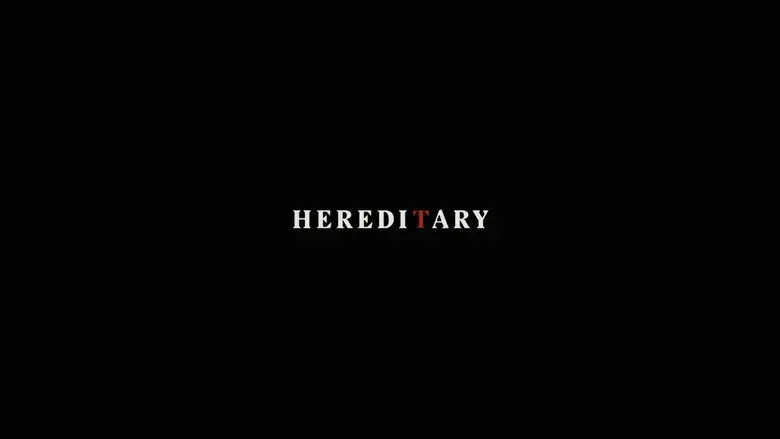 Hereditary - Fondo