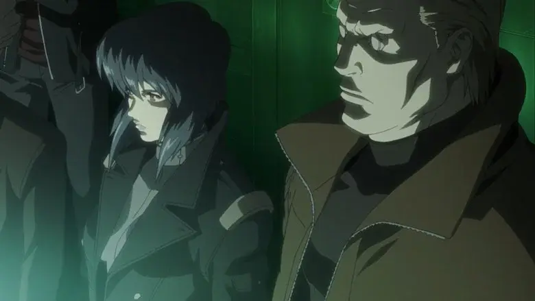 Ghost In The Shell. Stand alone complex. Solid State Society - Fondo