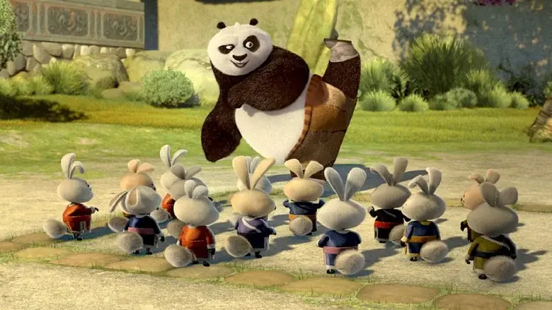 Kung Fu Panda: Los secretos de los cinco furiosos - Fondo