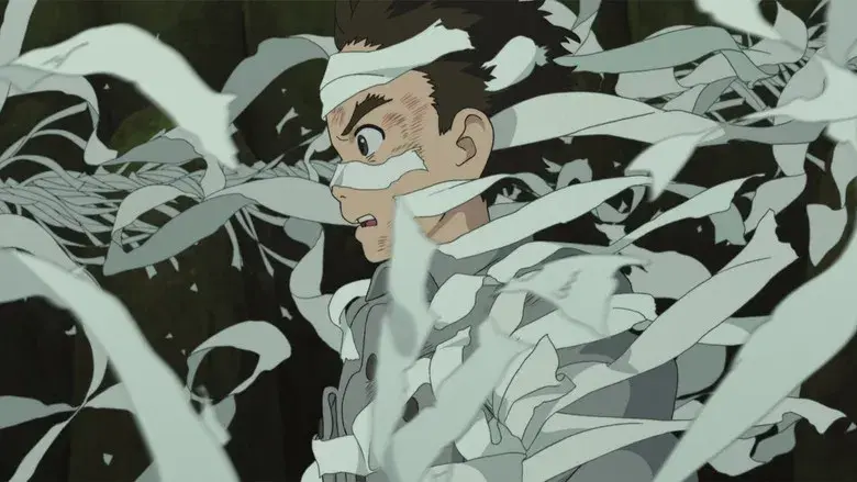 El chico y la garza - Fondo