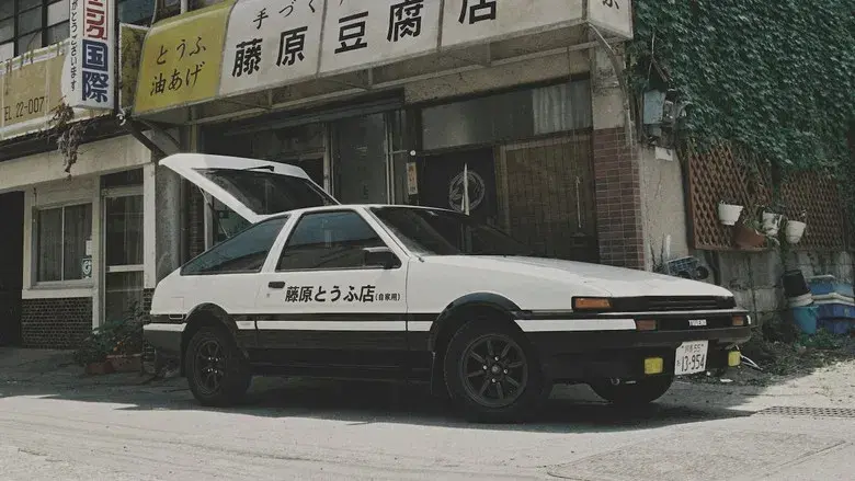 Initial D. Derrapando al límite - Fondo