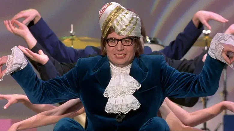 Austin Powers: Misterioso agente internacional - Fondo