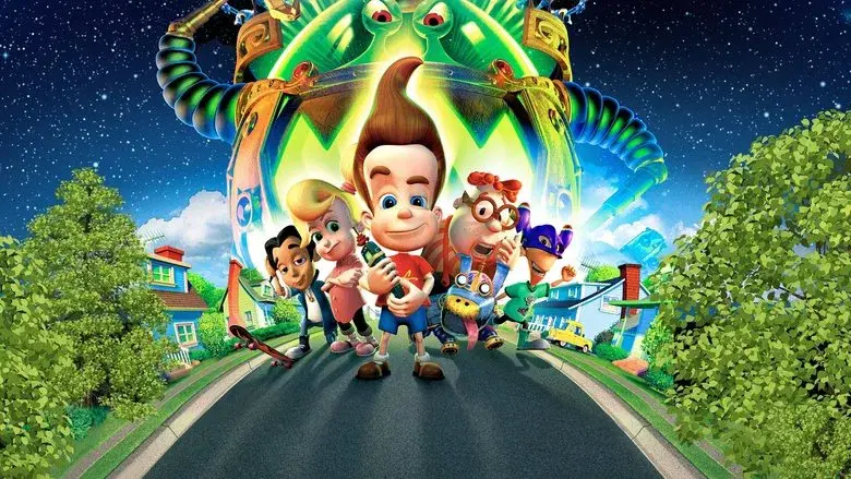 Jimmy Neutron: El niño inventor - Fondo