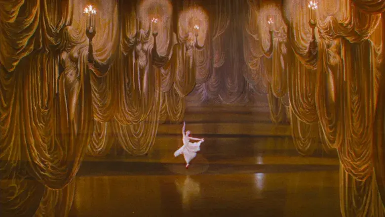 Las zapatillas rojas - Fondo