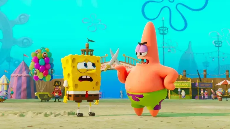 Bob Esponja: Una aventura pirata - Fondo