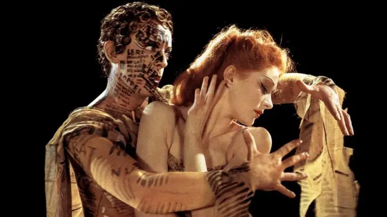 Las zapatillas rojas - Fondo