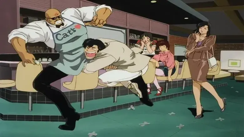 City Hunter: La conspiración del millón de dólares - Fondo