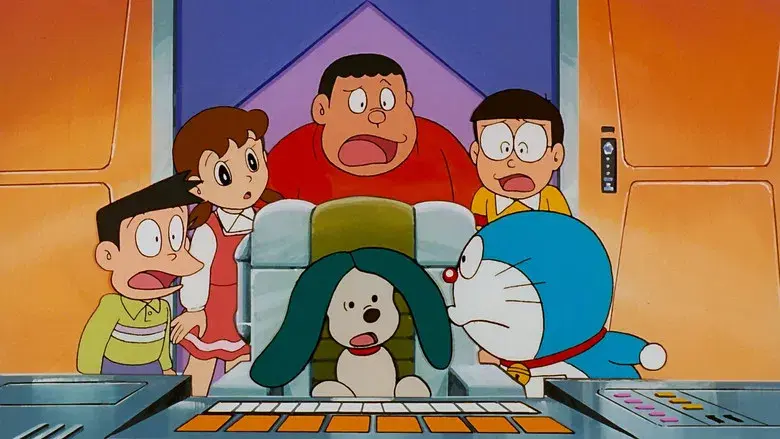 Doraemon y la guerra de las galaxias - Fondo