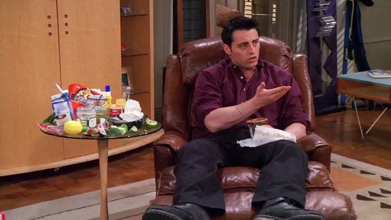 El del frigorífico de Joey