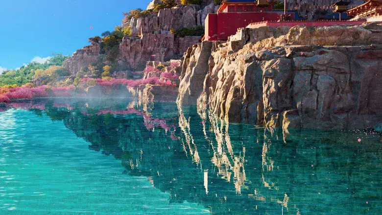 Tom y Jerry: Aventura en el tiempo - Fondo