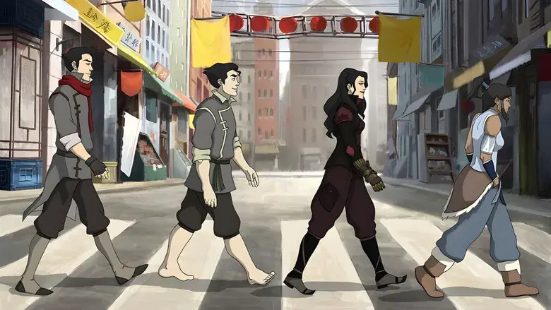 La leyenda de Korra - Fondo