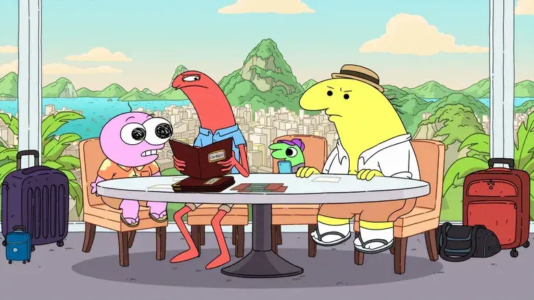 Smiling Friends - Fondo