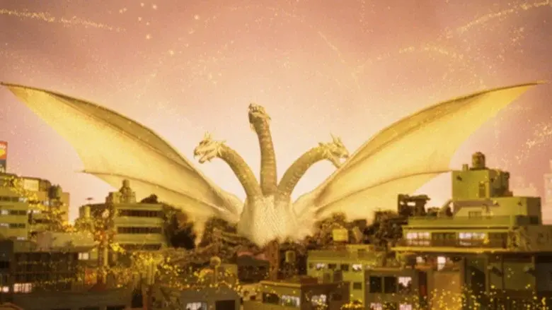 Godzilla, Mothra y King Ghidorah: Monstruos gigantescos ataque total - Fondo