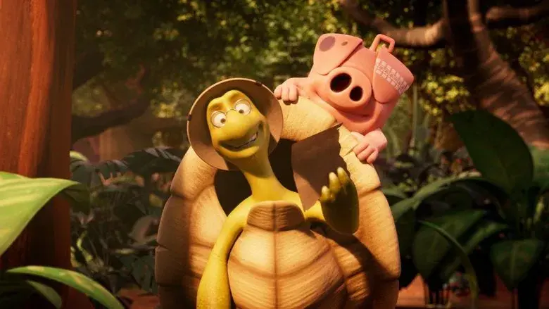 Polloliebre y el secreto de la marmota - Fondo