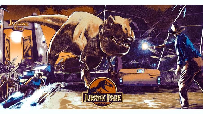 Jurassic Park (Parque Jurásico) - Fondo