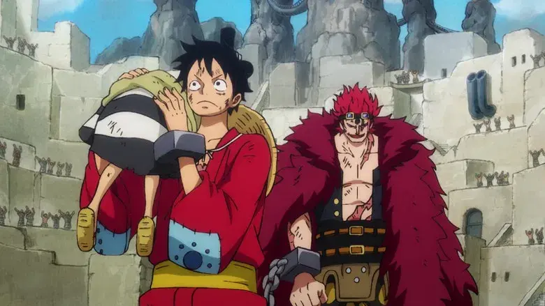 ¡Alboroto! ¡Los prisioneros Luffy y Kid!