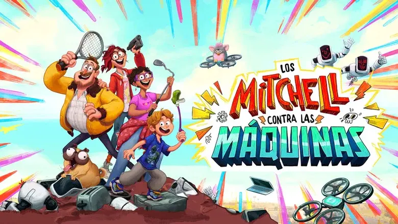 Los Mitchell contra las máquinas - Fondo