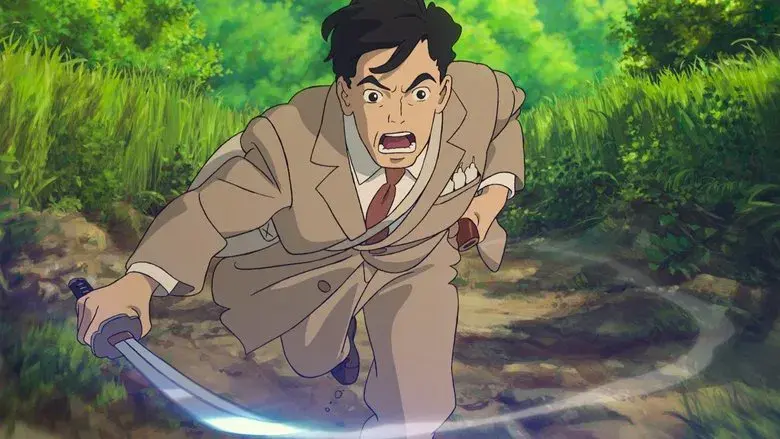 El chico y la garza - Fondo