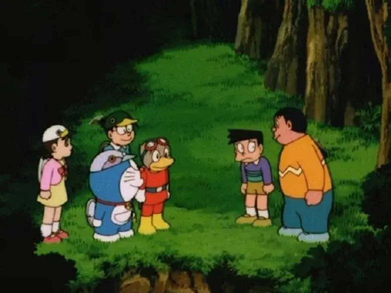 Doraemon en el mágico mundo de las aves