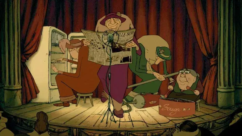 Bienvenidos a Belleville - Fondo