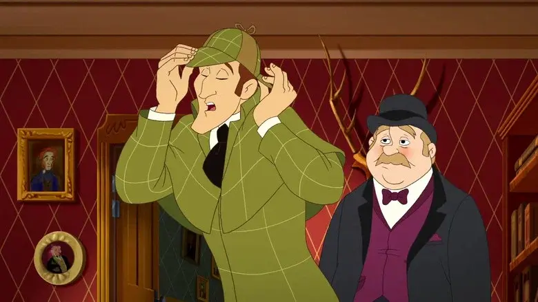 Tom y Jerry conocen a Sherlock Holmes - Fondo