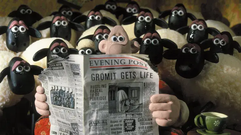 A Close Shave - Backdrop