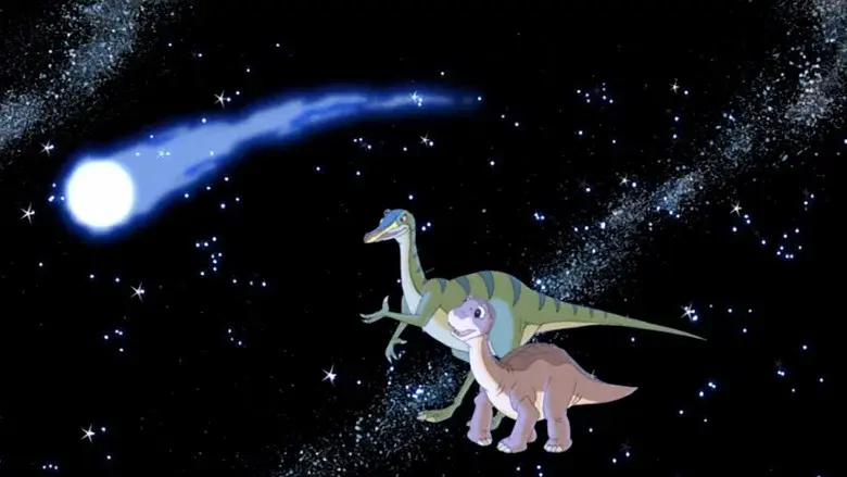 En busca del valle encantado VII: La misteriosa piedra de fuego - Fondo