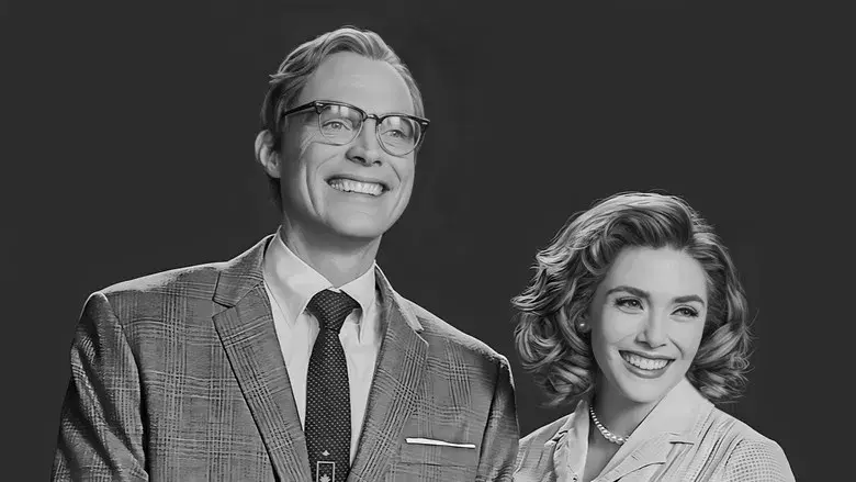 Bruja Escarlata y Visión - Fondo