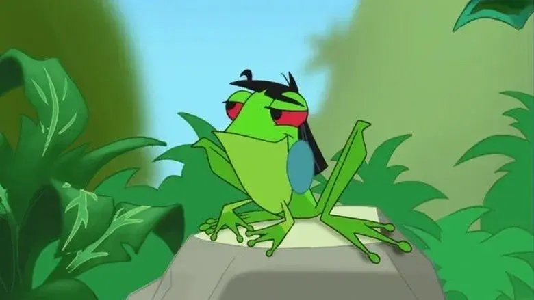 Las aventuras del hombre rana de ojos rojos