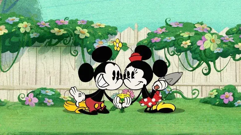 La maravillosa primavera de Mickey Mouse - Fondo