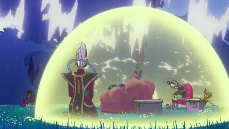 Dragon Ball Super: Super Hero - Fondo