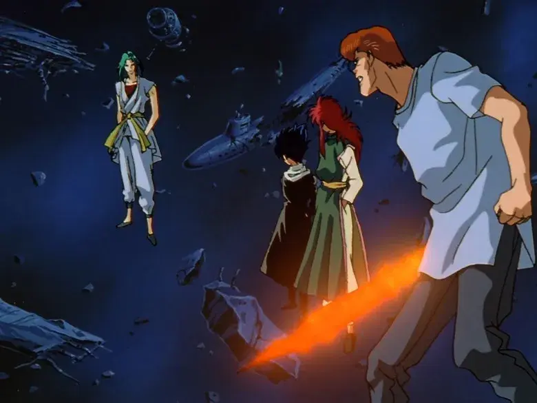 Koenma, preparado a utilizar el Mafuukan