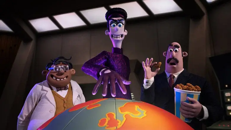 Chicken Run: Amanecer de los nuggets - Fondo