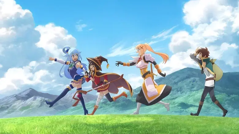 KONOSUBA. Un Mundo Maravilloso. - Fondo