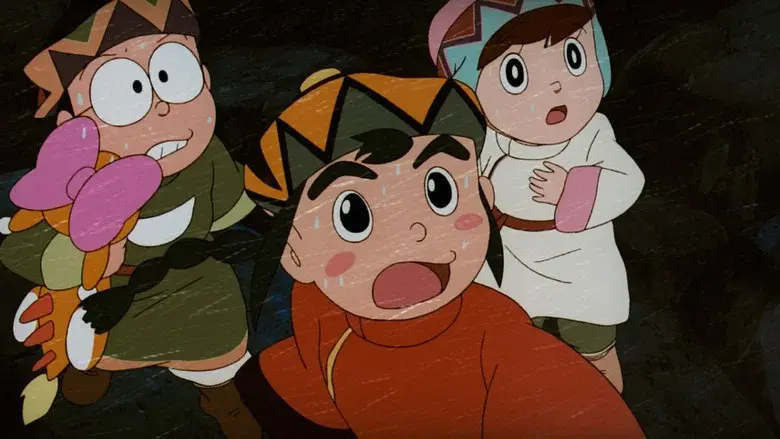 Doraemon y los dioses del viento - Fondo