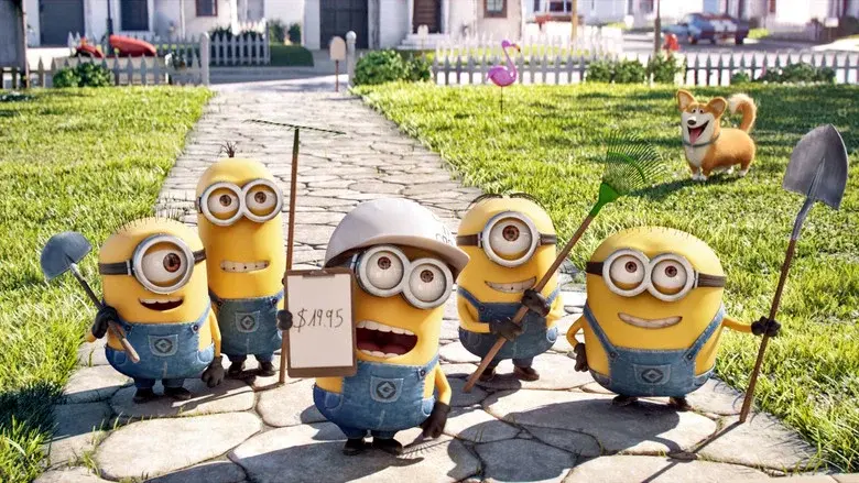 Un trabajo de Minions - Fondo