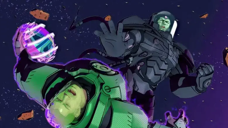 ¡Linterna Verde contra Brainiac!