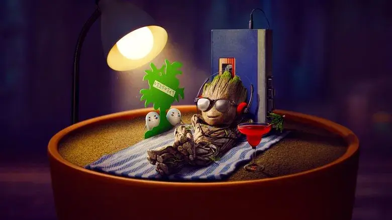 Yo soy Groot - Fondo