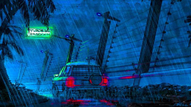 Jurassic Park (Parque Jurásico) - Fondo