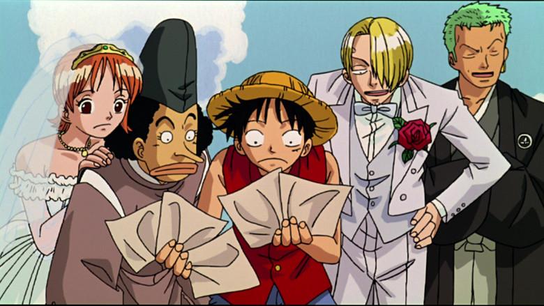 One Piece: Aventura en la Isla Engranaje - Fondo