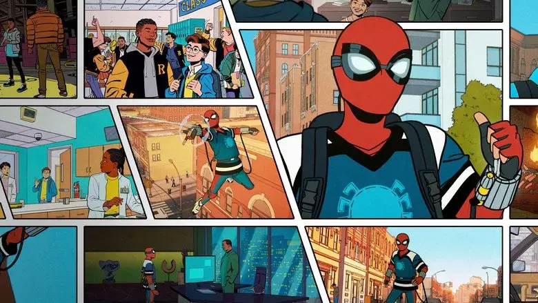 Tu amigo y vecino Spider-Man - Fondo