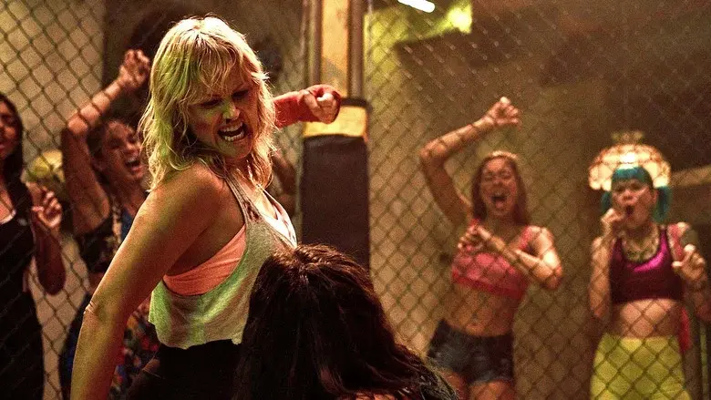 Pelea de chicas - Fondo