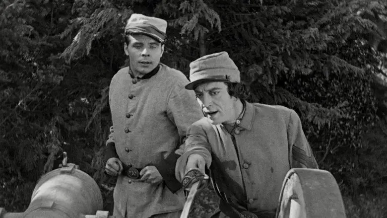 El maquinista de La General - Fondo