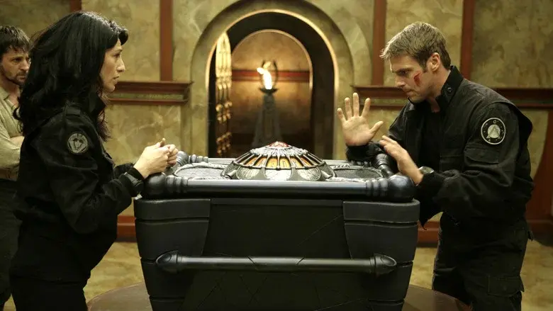 Stargate: El arca de la verdad - Fondo