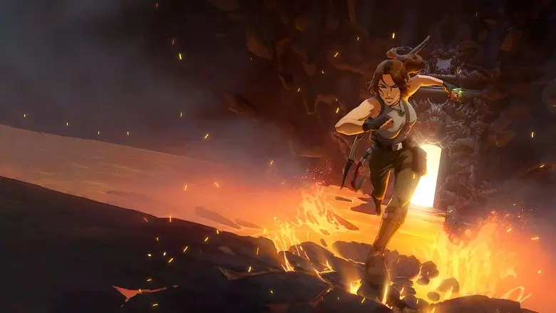 Tomb Raider: La leyenda de Lara Croft - Fondo
