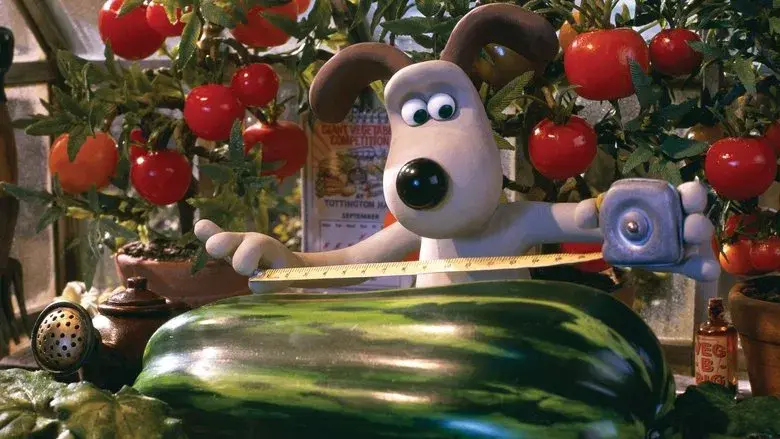 Wallace y Gromit: La maldición de las verduras - Fondo
