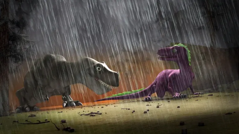 Alpha and Omega: Dino Digs - Fondo