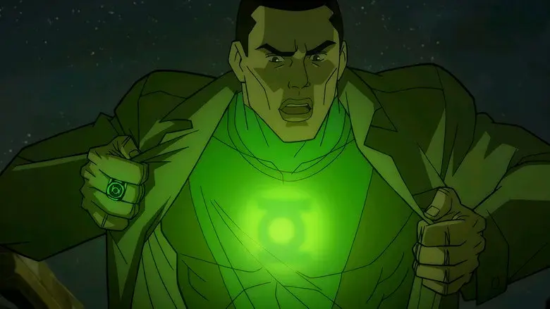 Green Lantern: Que teman mi poder - Fondo