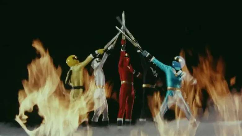 Ninja Sentai Kakuranger: The Movie - Fondo