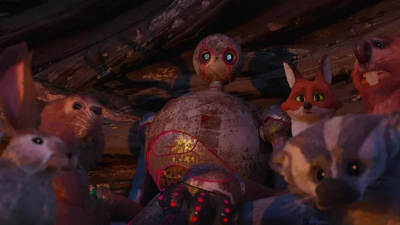 Robot salvaje - Fondo